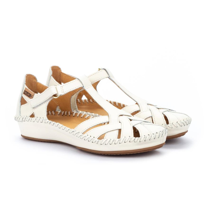 Women's Pikolinos P. VALLARTA Sandals White | NZ J91A2Q3